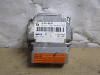 блок AirBag Volkswagen Touareg 1 поколение [рестайлинг] 2008, 3.0 л., TDi, BKS, дизель, АКПП, черный, внедорожник 5 дв., полный привод, 7L0959655