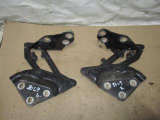 петля капота Volkswagen Touareg 1 поколение [рестайлинг] 2008, 3.0 л., TDi, BKS, дизель, АКПП, черный, внедорожник 5 дв., полный привод, 7L6823301A, 7L6823302A