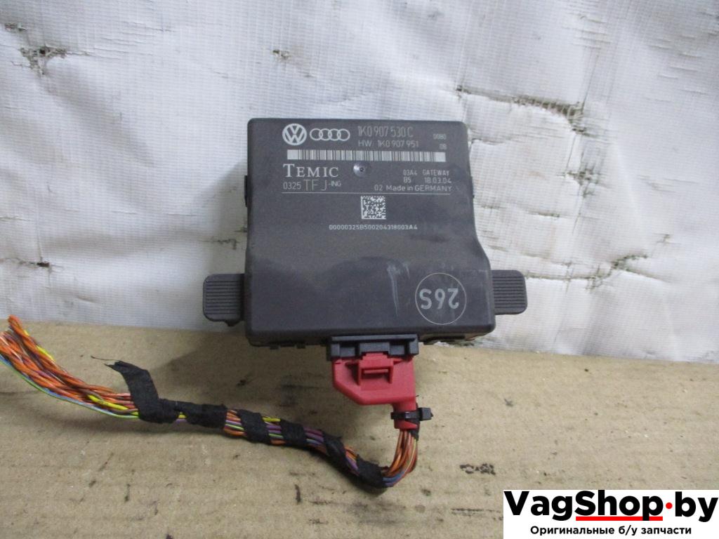 диагностический интерфейс Volkswagen Touran 1 поколение 2005, 2.0 л., TDi, AZV, дизель, МКПП, черный, минивэн, передний привод, 1K0907530C - фото №1