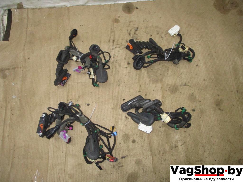 дверная проводка Volkswagen Touran 1 поколение 2005, 2.0 л., TDi, AZV, дизель, МКПП, черный, минивэн, передний привод - фото №1