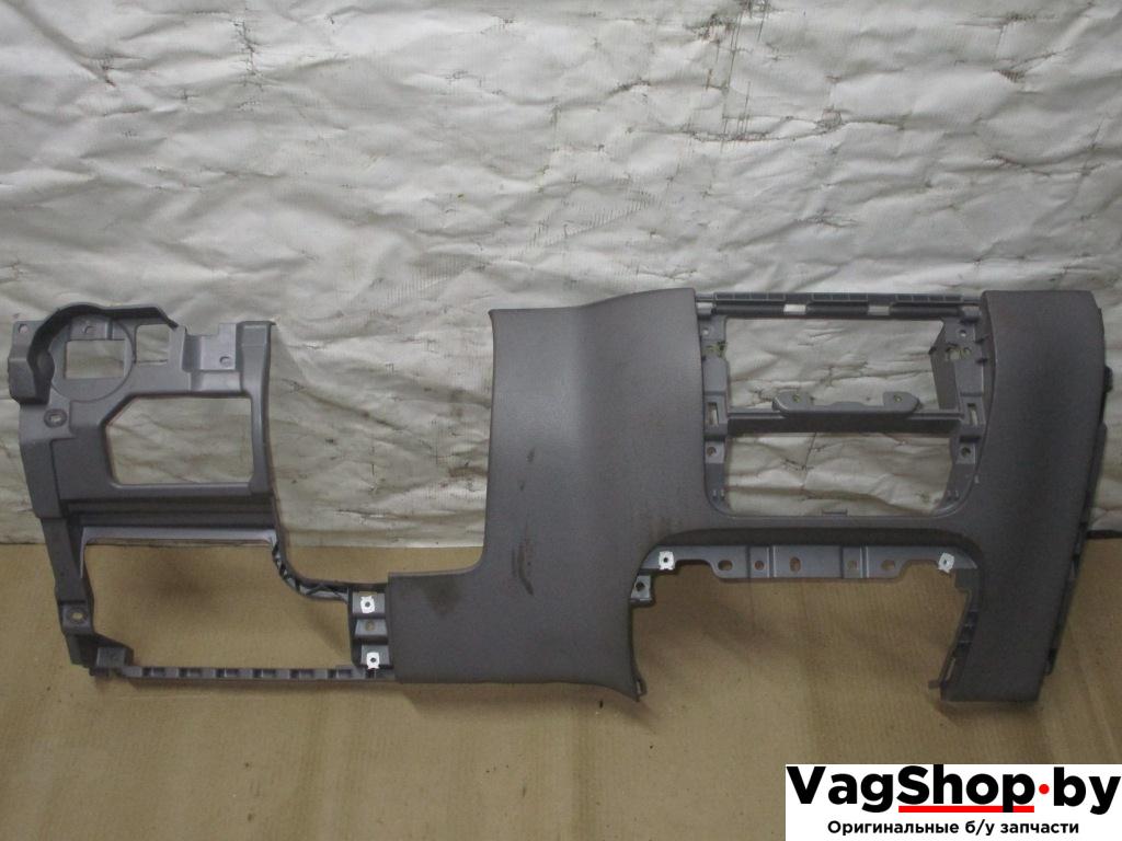 панель передняя салона (торпедо) Volkswagen Golf Plus 1 поколение 2005, 1.9 л., TDi, BKC, дизель, МКПП, серый, хетчбэк 5 дв., передний привод, 5M1857051 - фото №1
