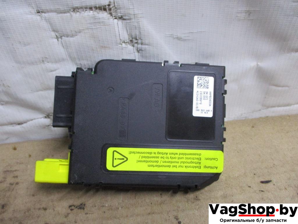 блок управления коммутационным центром Volkswagen Golf Plus 1 поколение 2005, 1.9 л., TDi, BKC, дизель, МКПП, серый, хетчбэк 5 дв., передний привод, 1K0953549F - фото №1