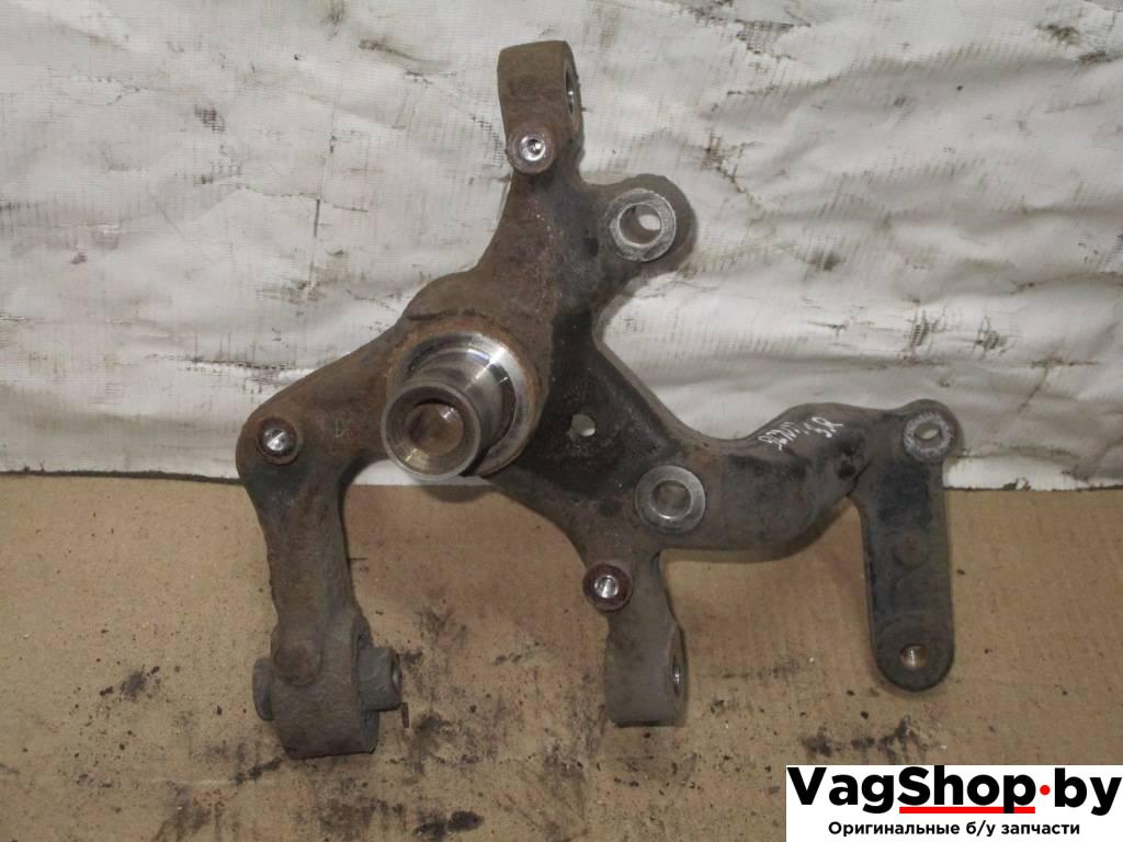 кулак задний правый Volkswagen Golf Plus 1 поколение 2005, 1.9 л., TDi, BKC, дизель, МКПП, серый, хетчбэк 5 дв., передний привод - фото №1