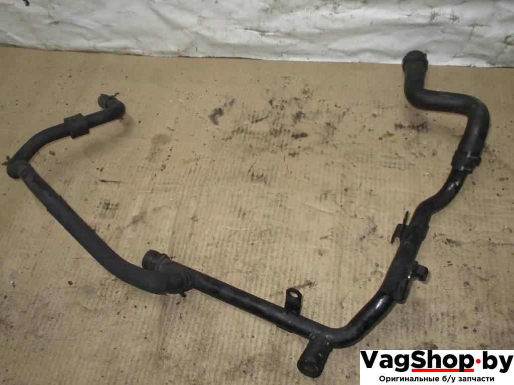 трубка охлаждающей жидкости Volkswagen Golf Plus 1 поколение 2005, 1.9 л., TDi, BKC, дизель, МКПП, серый, хетчбэк 5 дв., передний привод, 038121065CS - фото №1
