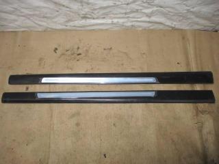 накладка на порог Audi A6 4F/C6 [рестайлинг] 2009, 3.0 л., TFSI, CAJ, бензин, АКПП, черный, седан, полный привод, 4F0853373H, 4F0853374H