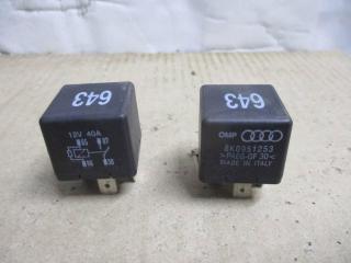 реле (прочие) Audi Q7 4L 2007, 3.0 л., TDi, BUN, дизель, АКПП, черный, внедорожник 5 дв., полный привод, 8K0951253