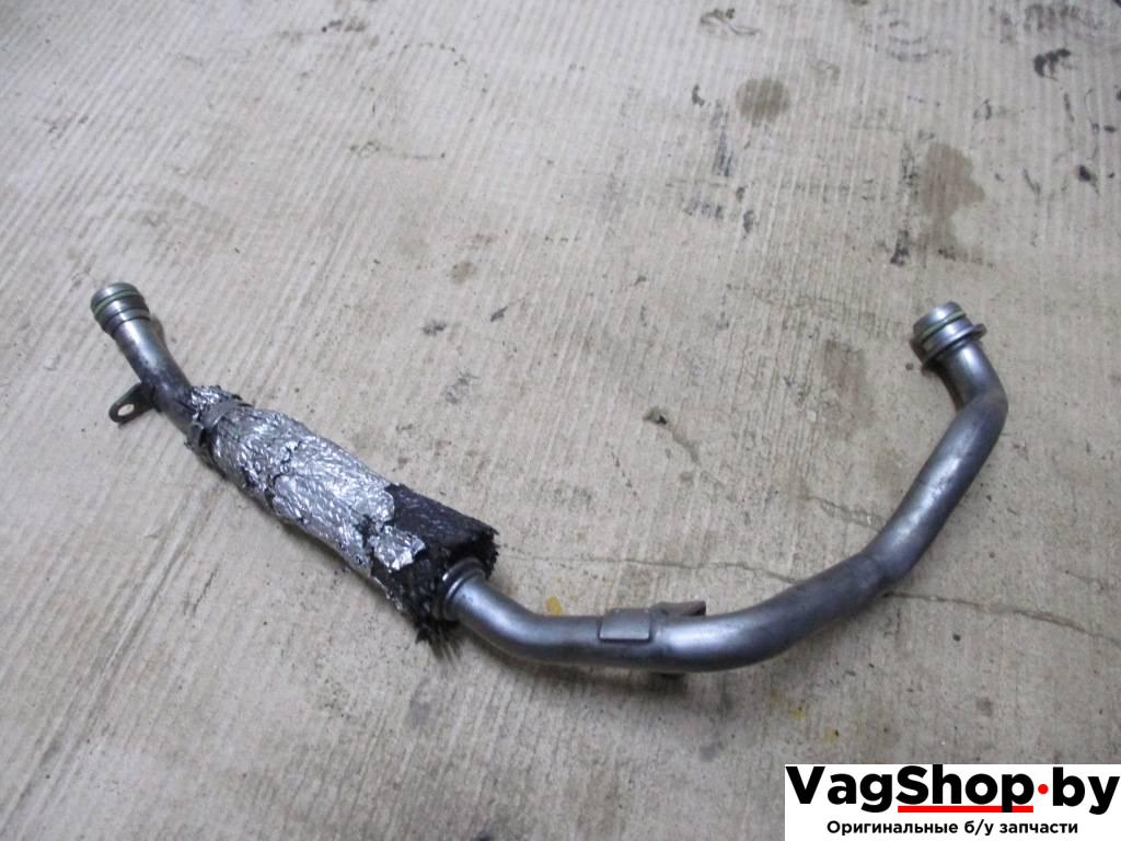 масляная трубка турбины Audi Q7 4L 2007, 3.0 л., TDi, BUN, дизель, АКПП, черный, внедорожник 5 дв., полный привод, 059145735Q - фото №1