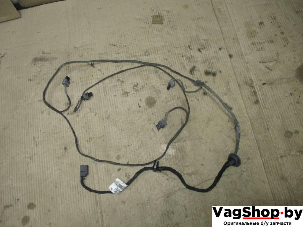 Проводка бампера заднего Audi A6 4G/C7 2013, 3.0 л., TDi, CLA, дизель, АКПП, серый, универсал, полный привод, 4G5971085G - фото №1