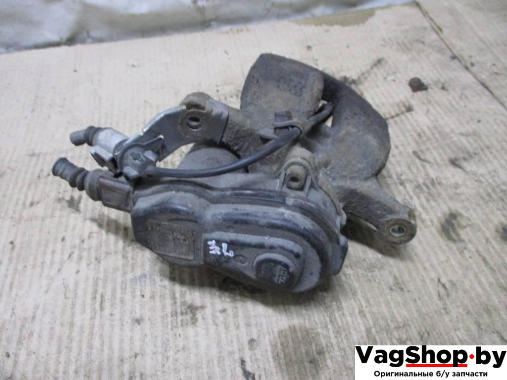 суппорт задний левый Audi A6 4G/C7 2013, 3.0 л., TDi, CLA, дизель, АКПП, серый, универсал, полный привод - фото №1