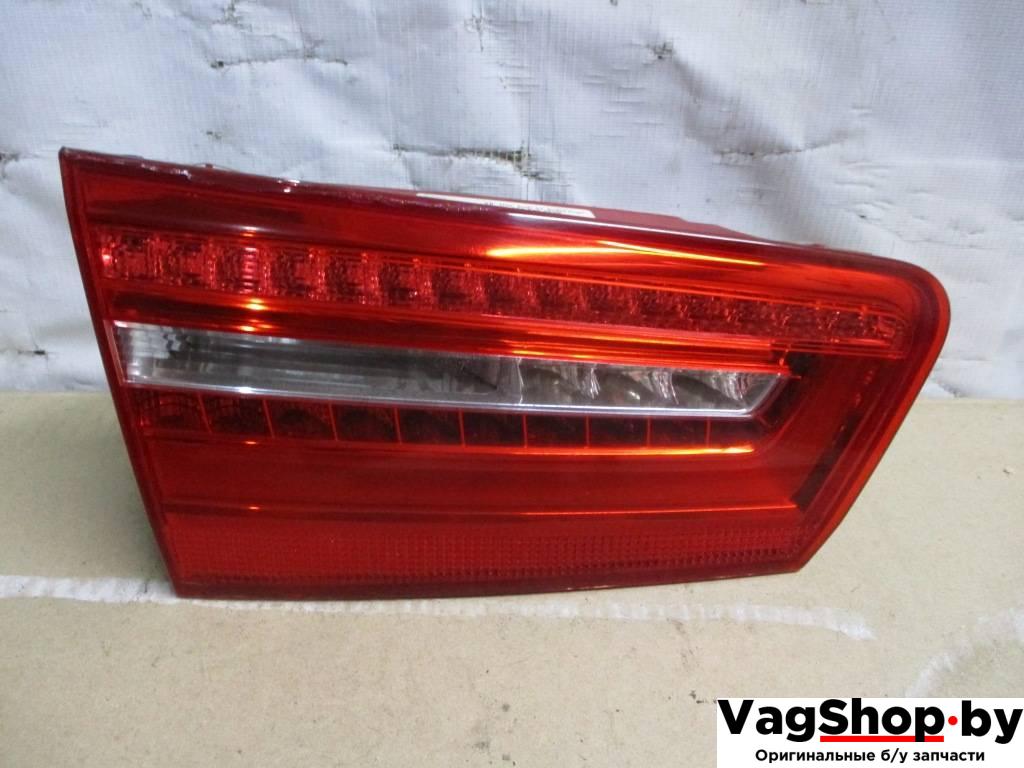 фонарь крышки багажника левый Audi A6 4G/C7 2013, 3.0 л., TDi, CLA, дизель, АКПП, серый, универсал, полный привод, 4G9945093B - фото №1