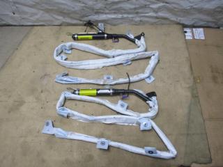 подушка безопасности боковая (шторка) Audi A3 8P/8PA [рестайлинг] 2006, 2.0 л., TFSI, AXX, бензин, МКПП, голубой, хетчбэк 5 дв., полный привод, 8P4880741A, 8P4880742A