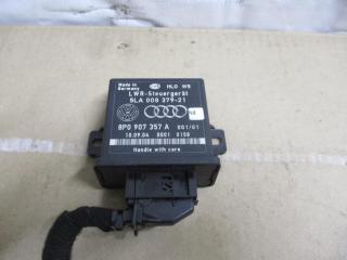 блок управления светом Audi A3 8P/8PA [рестайлинг] 2006, 2.0 л., TFSI, AXX, бензин, МКПП, голубой, хетчбэк 5 дв., полный привод, 8P0907357A