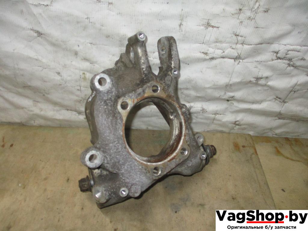 кулак задний левый Audi A8 D4/4H 2011, 4.2 л., FSI, CDR, бензин, АКПП, серый, седан, полный привод, 4H0505431C - фото №1