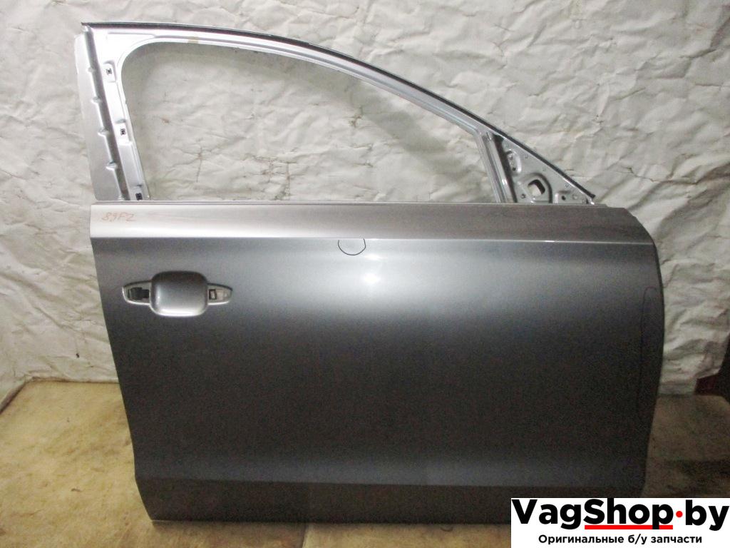 дверь передняя правая Audi A8 D4/4H 2011, 4.2 л., FSI, CDR, бензин, АКПП, серый, седан, полный привод - фото №1