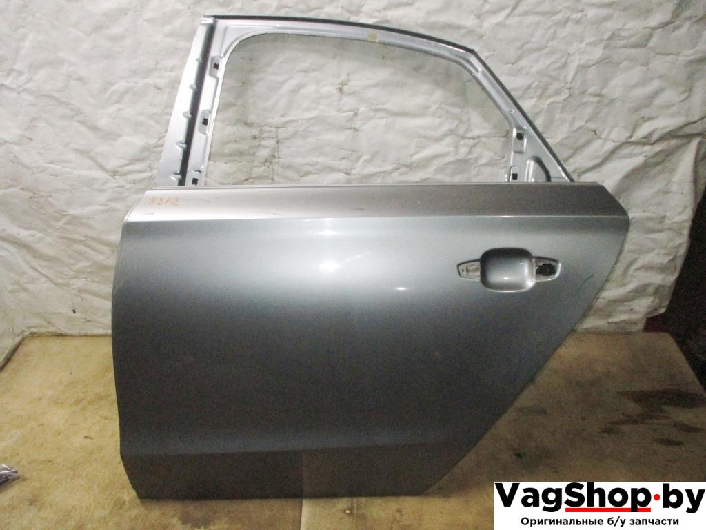 дверь задняя левая Audi A8 D4/4H 2011, 4.2 л., FSI, CDR, бензин, АКПП, серый, седан, полный привод - фото №1