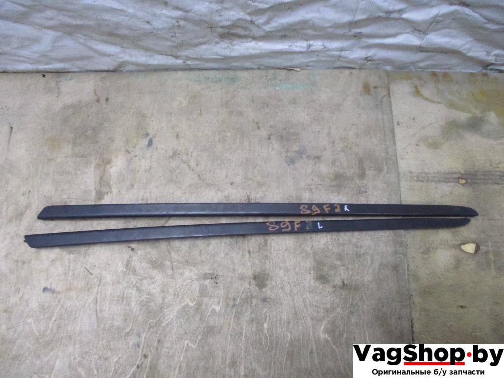 молдинг лобового стекла Audi A8 D4/4H 2011, 4.2 л., FSI, CDR, бензин, АКПП, серый, седан, полный привод, 4H0854327, 4H0854328 - фото №1