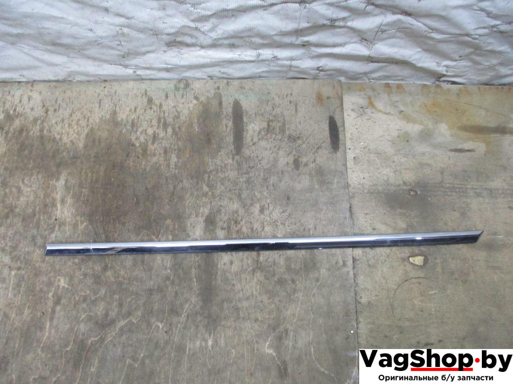 молдинг двери задней левой Volkswagen Passat B6 2006, 2.0 л., TDi, BKP, дизель, МКПП, черный, универсал, передний привод, 3C0853753A - фото №1