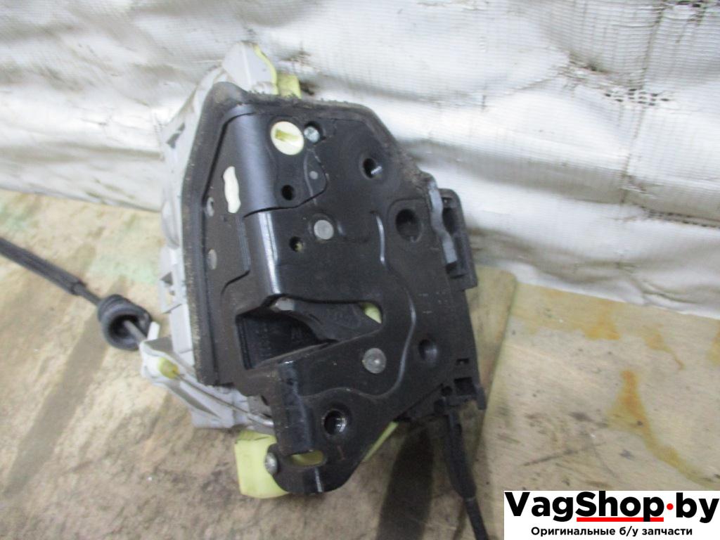 замок двери передней правой Volkswagen Passat B6 2006, 2.0 л., TDi, BKP, дизель, МКПП, черный, универсал, передний привод, 3C1837016A - фото №1