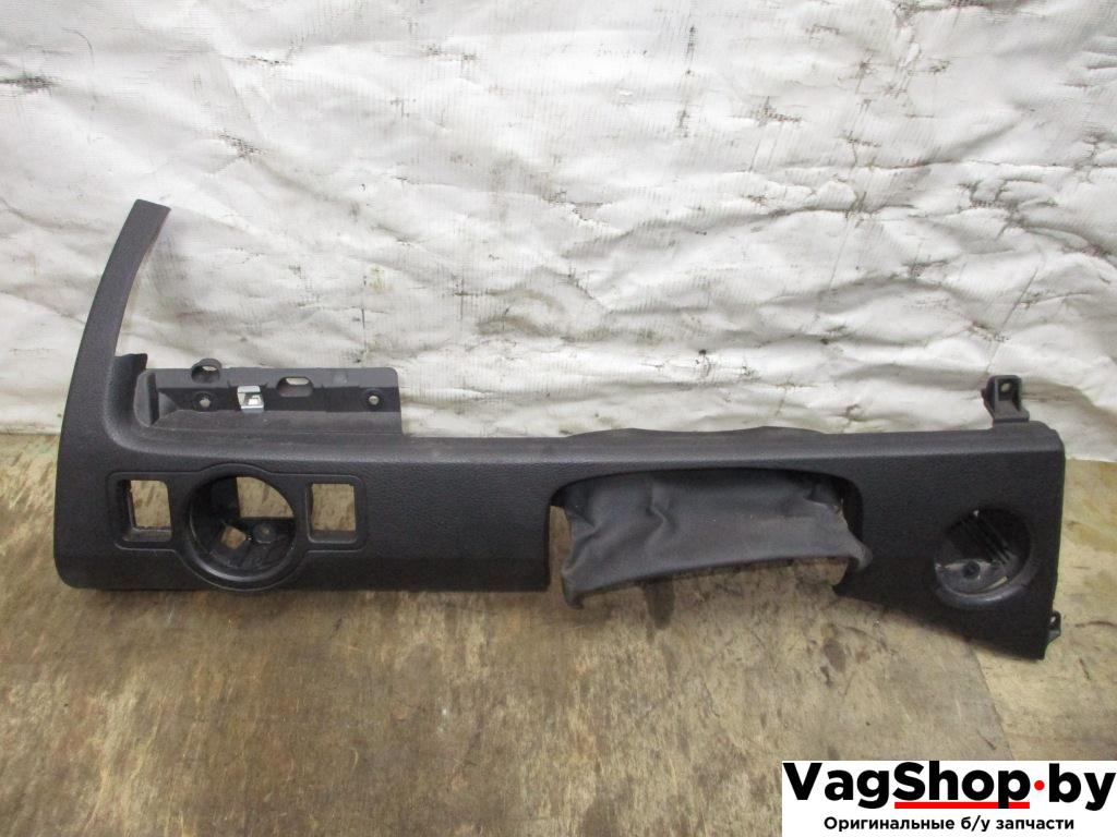 панель передняя салона (торпедо) Volkswagen Passat B6 2006, 2.0 л., TDi, BKP, дизель, МКПП, черный, универсал, передний привод, 3C1857200D - фото №1