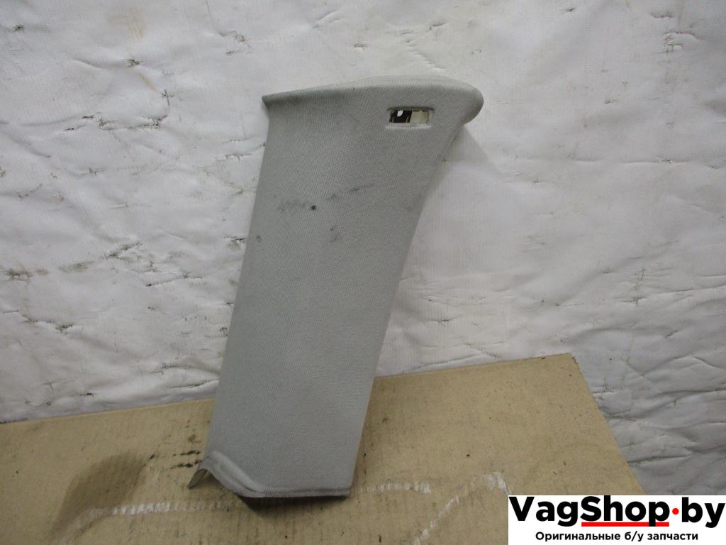 обшивка стойки задней левой Volkswagen Passat B6 2006, 2.0 л., TDi, BKP, дизель, МКПП, черный, универсал, передний привод, 3C9867241A - фото №1