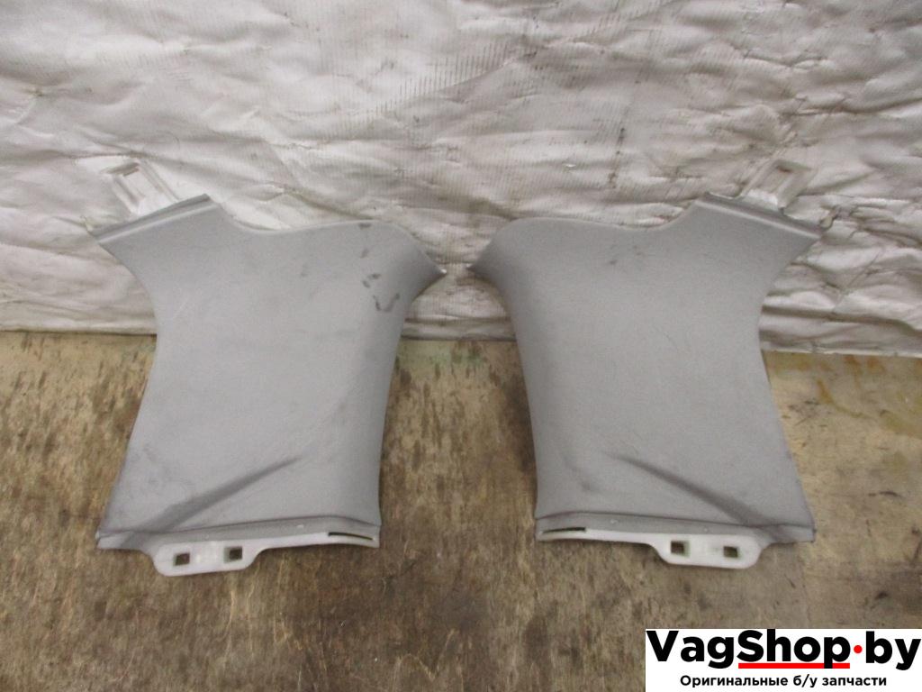 обшивка стойки Volkswagen Passat B6 2006, 2.0 л., TDi, BKP, дизель, МКПП, черный, универсал, передний привод, 3C9867245B, 3C9867246B - фото №1