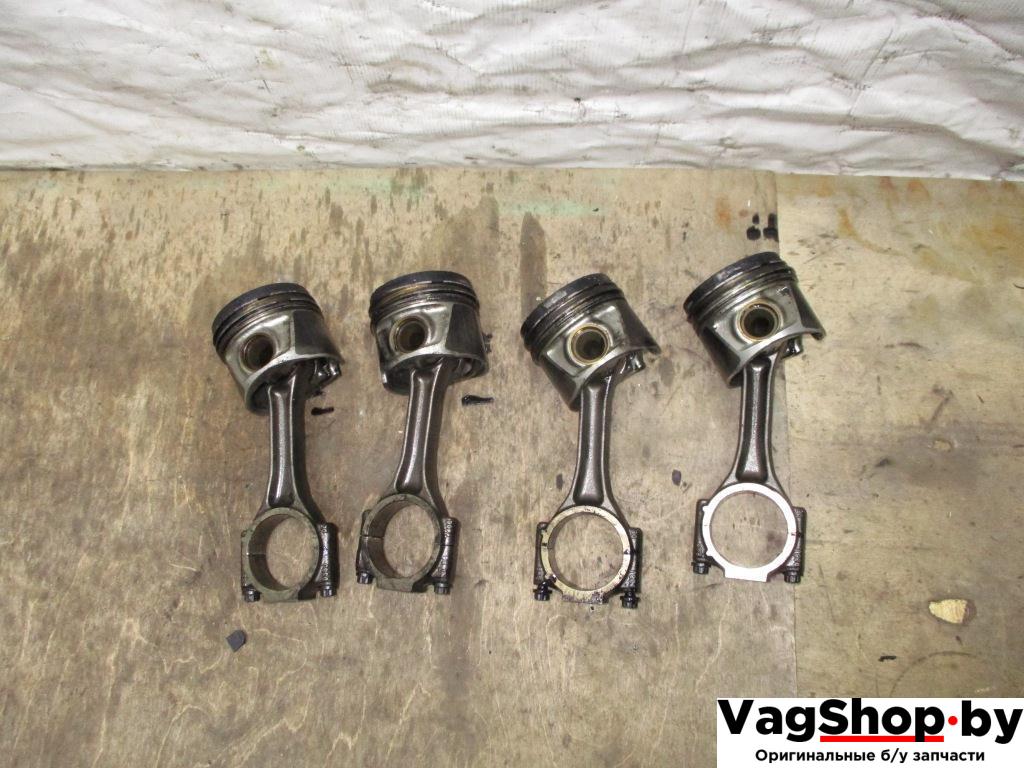 поршень Volkswagen Passat B6 2006, 2.0 л., TDi, BKP, дизель, МКПП, черный, универсал, передний привод - фото №1