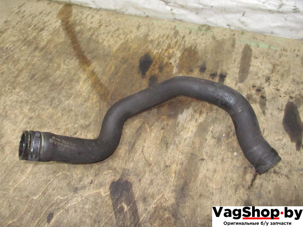 патрубок (трубопровод, шланг) Volkswagen Passat B6 2006, 2.0 л., TDi, BKP, дизель, МКПП, черный, универсал, передний привод, 3C0122101R - фото №1