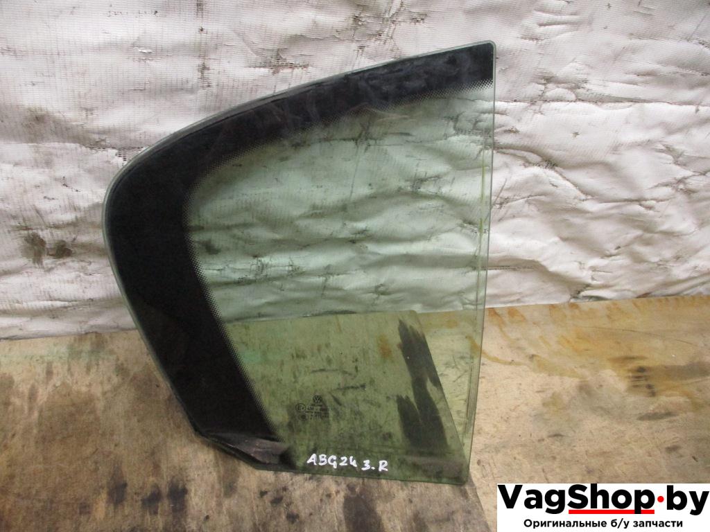 стекло двери задней правой Volkswagen Passat B6 2009, 2.0 л., TDi, CBA, дизель, АКПП, белый, седан, передний привод - фото №1