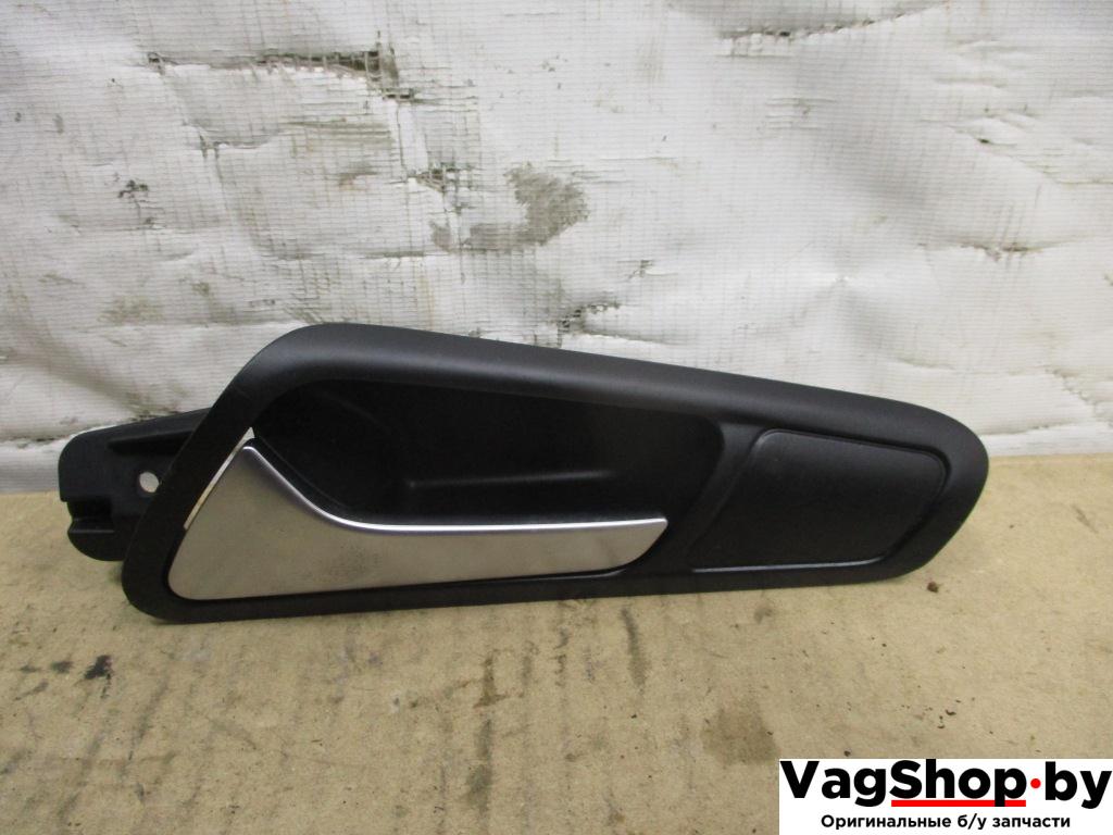 ручка внутренняя передняя левая Volkswagen Passat B6 2009, 2.0 л., TDi, CBA, дизель, АКПП, белый, седан, передний привод, 3C2837113 - фото №1