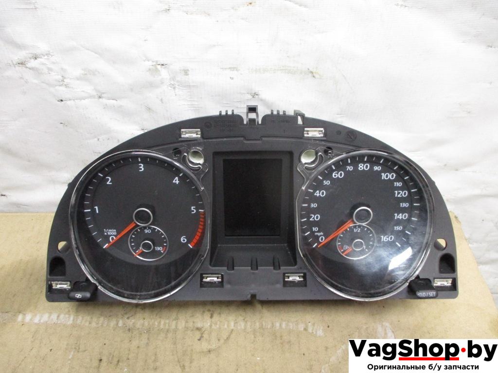 щиток приборов (приборная панель) Volkswagen Passat B6 2009, 2.0 л., TDi, CBA, дизель, АКПП, белый, седан, передний привод, 3C0920972D - фото №1