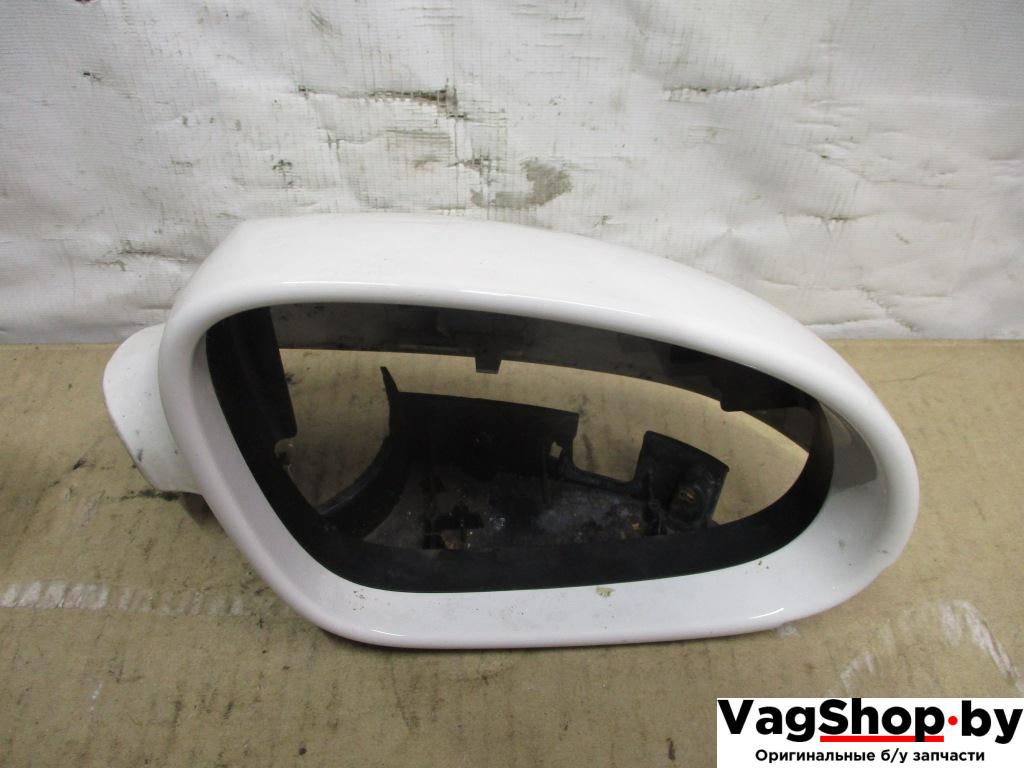 корпус зеркала наружного правого Volkswagen Passat B6 2009, 2.0 л., TDi, CBA, дизель, АКПП, белый, седан, передний привод - фото №1