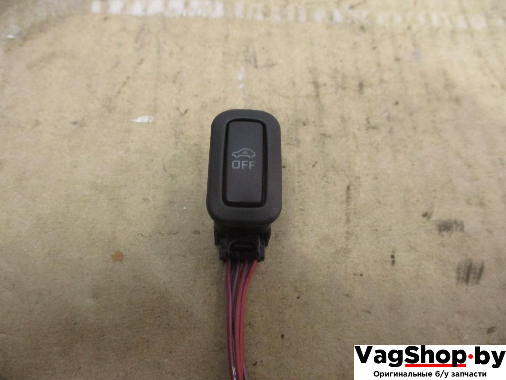 кнопка (выключатель) Volkswagen Passat B6 2009, 2.0 л., TDi, CBA, дизель, АКПП, белый, седан, передний привод, 6Q0962109B - фото №1