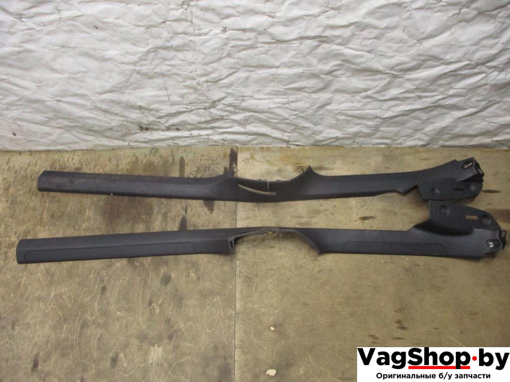 накладка на порог Volkswagen Passat B6 2009, 2.0 л., TDi, CBA, дизель, АКПП, белый, седан, передний привод, 3C0858369, 3C0858370 - фото №1