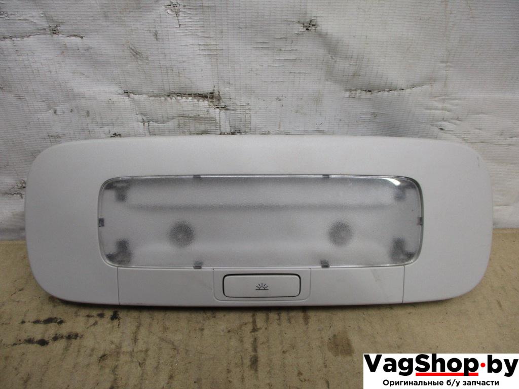 фонарь салона (плафон) Volkswagen Passat B6 2009, 2.0 л., TDi, CBA, дизель, АКПП, белый, седан, передний привод, 1K0947291H - фото №1