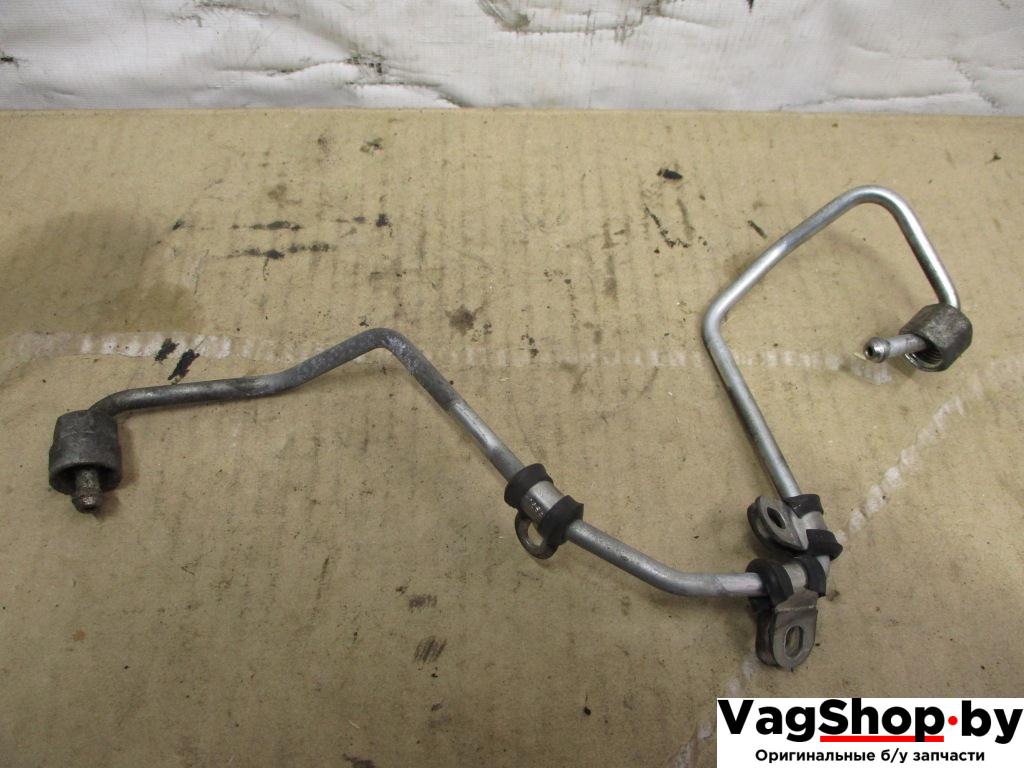 трубка топливная Volkswagen Passat B6 2009, 2.0 л., TDi, CBA, дизель, АКПП, белый, седан, передний привод - фото №1