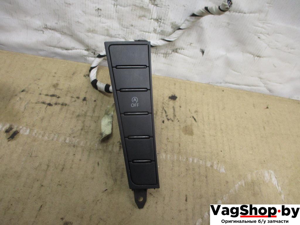 кнопка (выключатель) Volkswagen Passat B7 2012, 2.0 л., TDi, CFF, дизель, МКПП, голубой, универсал, передний привод, 3AC927137J - фото №1