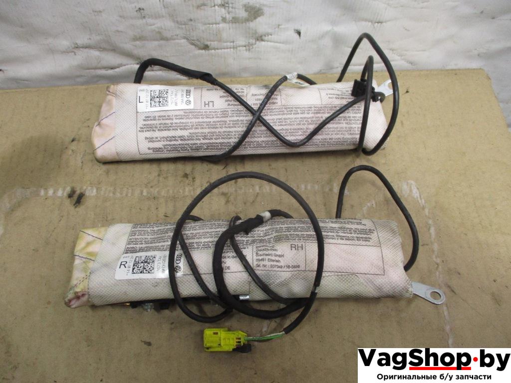 подушка безопасности сиденья Volkswagen Passat B7 2012, 2.0 л., TDi, CFF, дизель, МКПП, голубой, универсал, передний привод, 3AA880241, 3AA880242 - фото №1