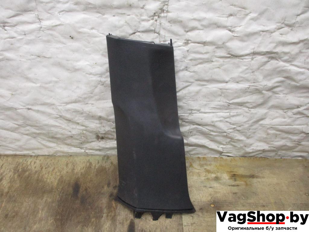 обшивка стойки центральной левой Volkswagen Passat B7 2012, 2.0 л., TDi, CFF, дизель, МКПП, голубой, универсал, передний привод, 3C0867291 - фото №1