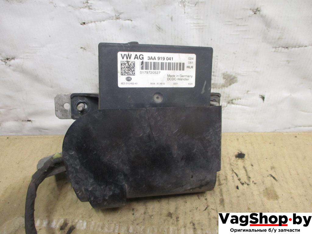 Блок стабилизации напряжения Volkswagen Passat B7 2012, 2.0 л., TDi, CFF, дизель, МКПП, голубой, универсал, передний привод, 3AA919041 - фото №1