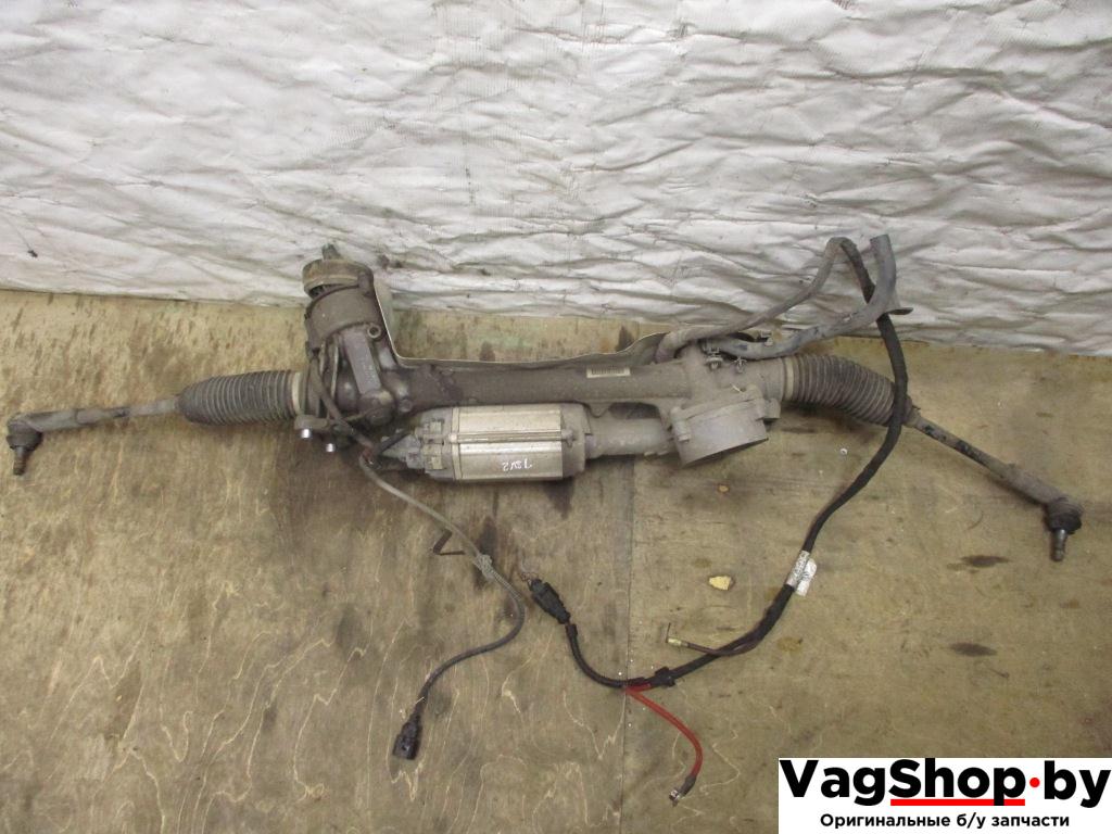 рулевая рейка Volkswagen Passat B7 2012, 2.0 л., TDi, CFF, дизель, МКПП, голубой, универсал, передний привод, 3AC423051A, 1K0919144P - фото №1