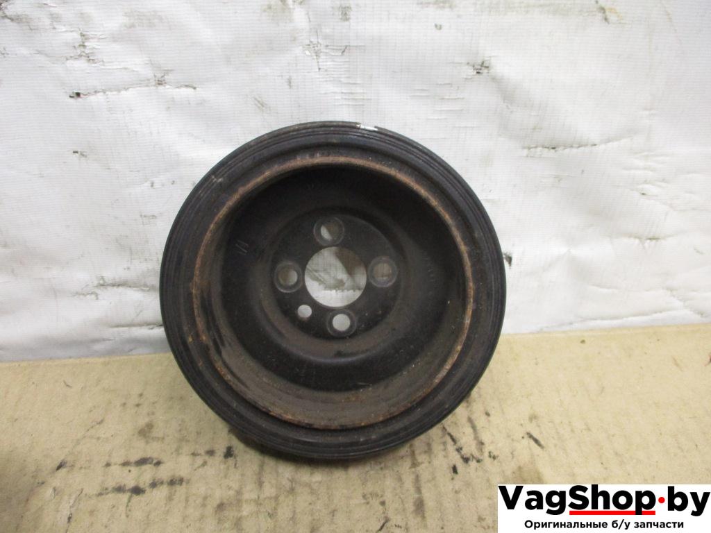 шкив коленвала Volkswagen Tiguan 1 поколение 2010, 2.0 л., TDi, CFF, дизель, МКПП, черный, внедорожник 5 дв., передний привод, 038105243M - фото №1