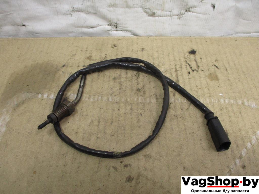 датчик давления (температуры) выхлопных газов Volkswagen Tiguan 1 поколение 2010, 2.0 л., TDi, CFF, дизель, МКПП, черный, внедорожник 5 дв., передний привод, 03L906088BD - фото №1