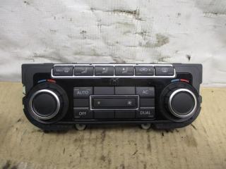 блок управления печки / климат-контроля Volkswagen Tiguan 1 поколение 2010, 2.0 л., TDi, CFF, дизель, МКПП, черный, внедорожник 5 дв., передний привод, 5K0907044BS
