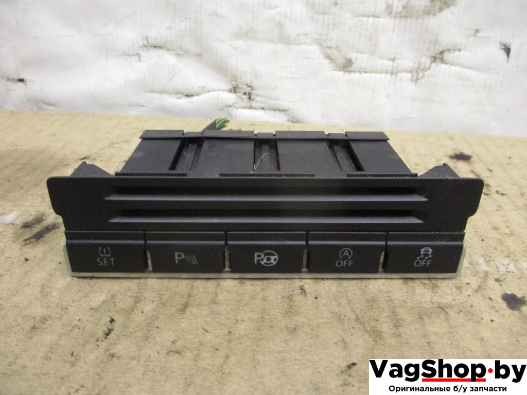 кнопка (выключатель) Volkswagen Tiguan 1 поколение 2010, 2.0 л., TDi, CFF, дизель, МКПП, черный, внедорожник 5 дв., передний привод, 5N2927132S - фото №1