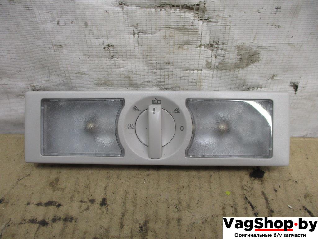 фонарь салона (плафон) Volkswagen Tiguan 1 поколение 2010, 2.0 л., TDi, CFF, дизель, МКПП, черный, внедорожник 5 дв., передний привод, 6Q0947291B - фото №1