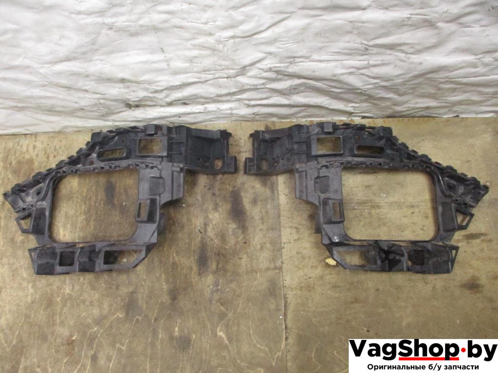 Крепление бампера заднего Volkswagen Touareg 2 поколение 2011, 3.6 л., FSI, CGR, бензин, АКПП, черный, внедорожник 5 дв., полный привод, 7P6807393, 7P6807394 - фото №1