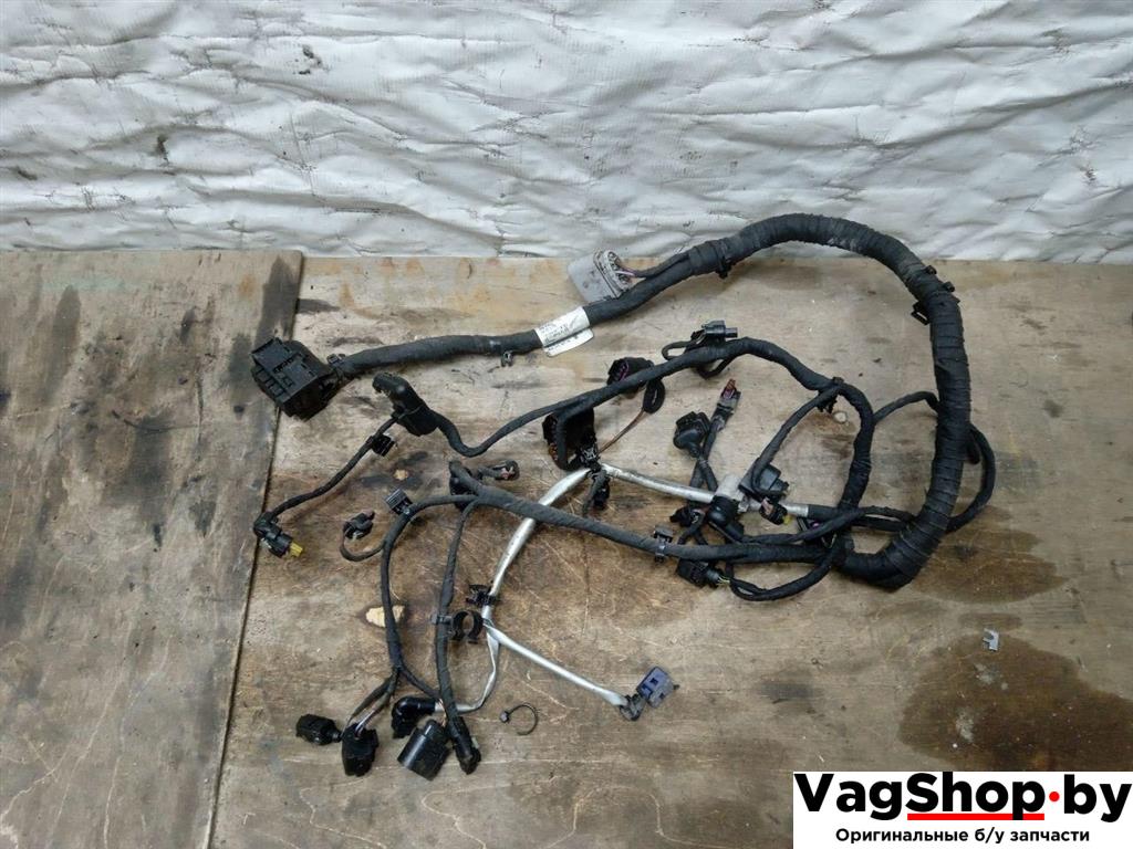 проводка двигателя Audi A3 8V 2014, 1.4 л., TFSI, бензин, АКПП, хетчбэк 5 дв., 04E972627R - фото №1