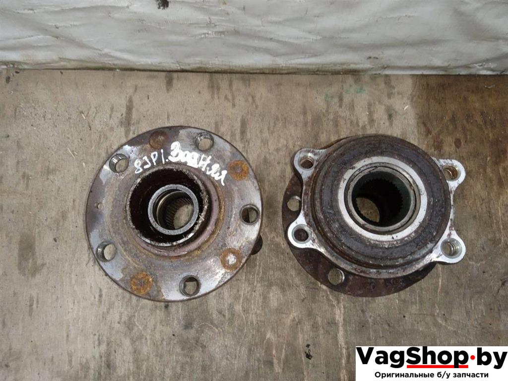 ступица задняя Audi A6 4F/C6 2006, 3.2 л., FSI, AUK, бензин, АКПП, зеленый, седан, полный привод - фото №1