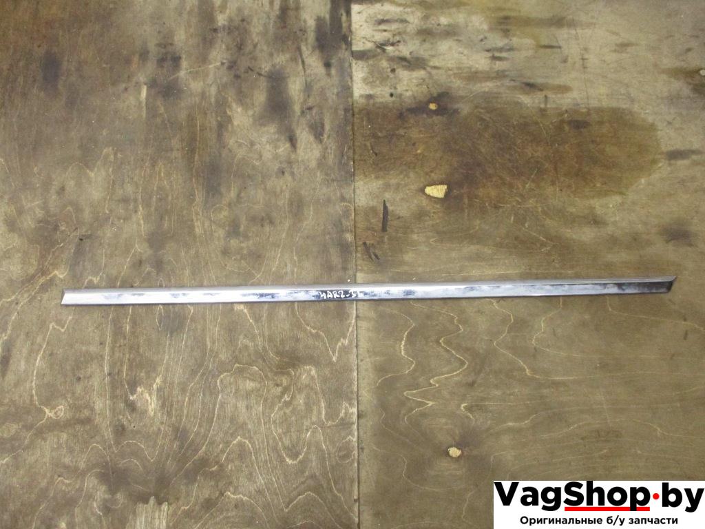 молдинг двери задней левой Volkswagen Passat B6 2006, 2.0 л., TDi, BKP, дизель, МКПП, черный, универсал, передний привод, 3C0853753A - фото №1
