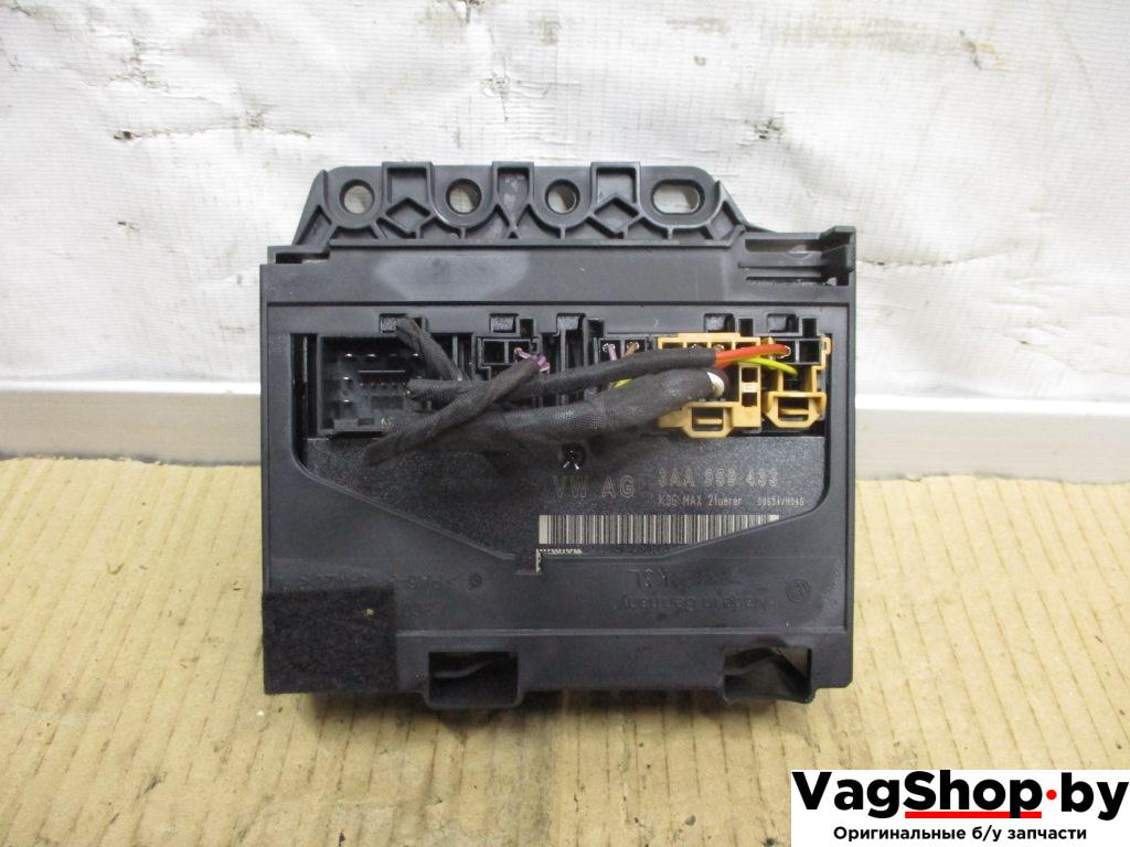 блок комфорта Volkswagen Passat B7 2012, 2.0 л., TDi, CFF, дизель, МКПП, черный, седан, передний привод, 3AA959433 - фото №1